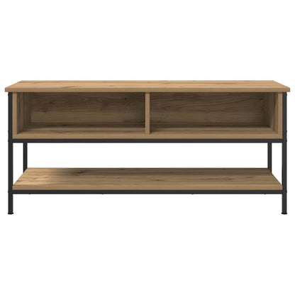 TV-Schränk Eiche handwerklich 100 x 35 x 45 cm Holzwerkstoff
