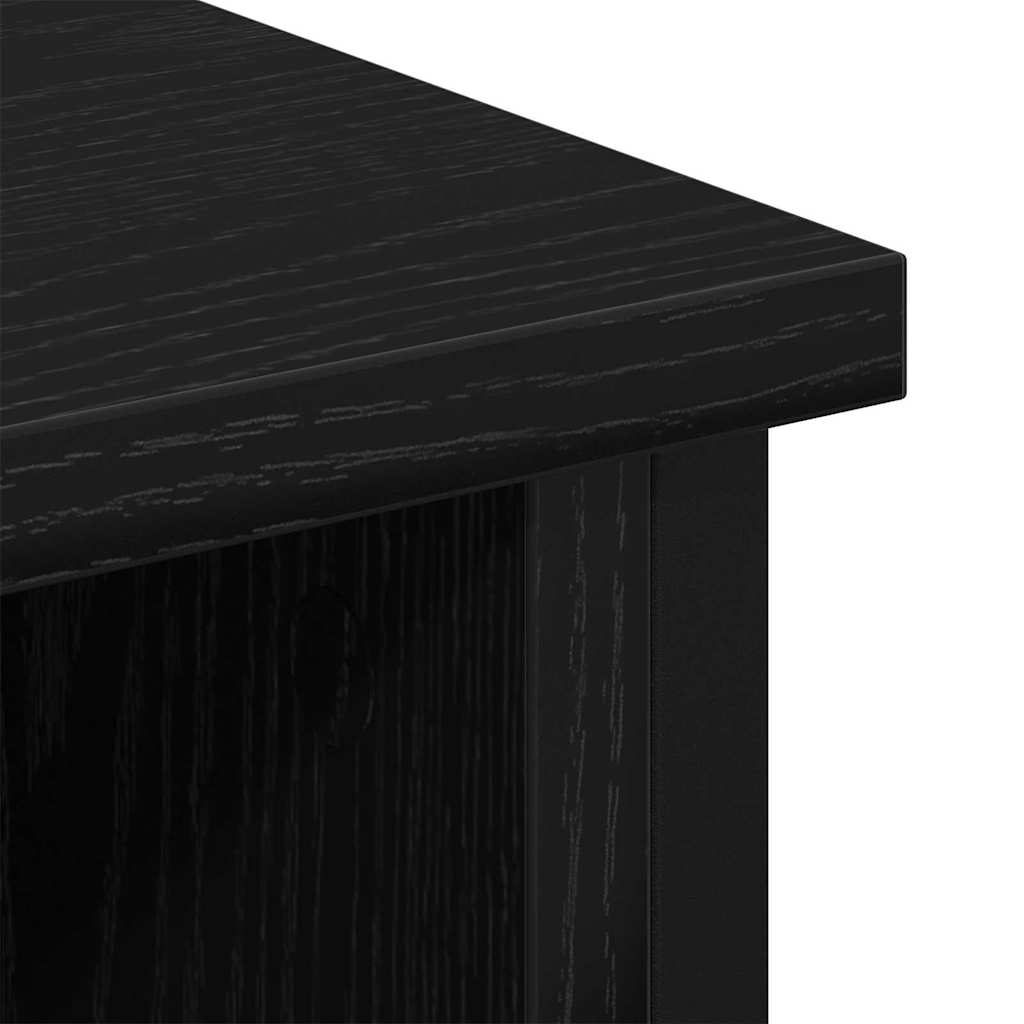 TV-Schränk Schwarze Eiche 100 x 35 x 45 cm Holzwerkstoff