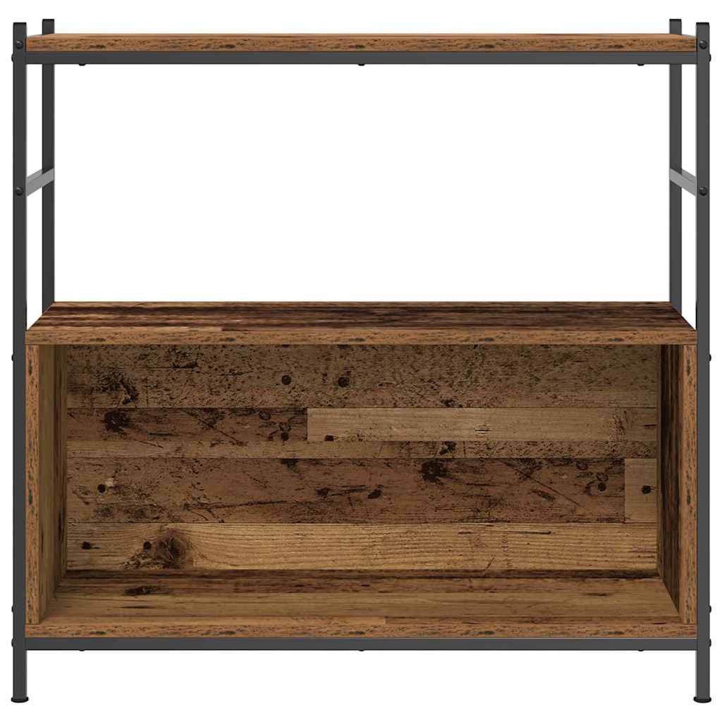 Regal Räuchereiche 80 x 30 x 78.5 cm Holzwerkstoff