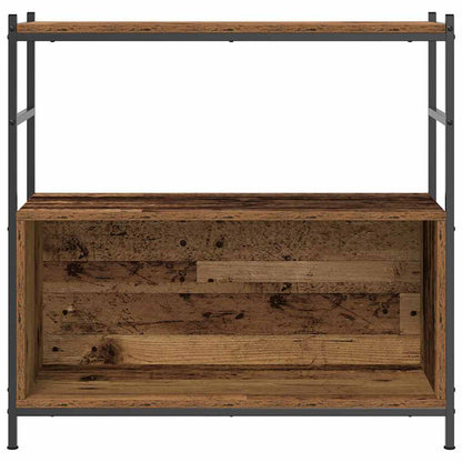 Regal Räuchereiche 80 x 30 x 78.5 cm Holzwerkstoff