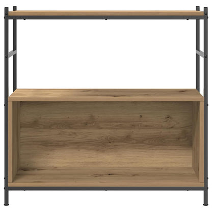 Regal Eiche handwerklich 80 x 30 x 78.5 cm Holzwerkstoff