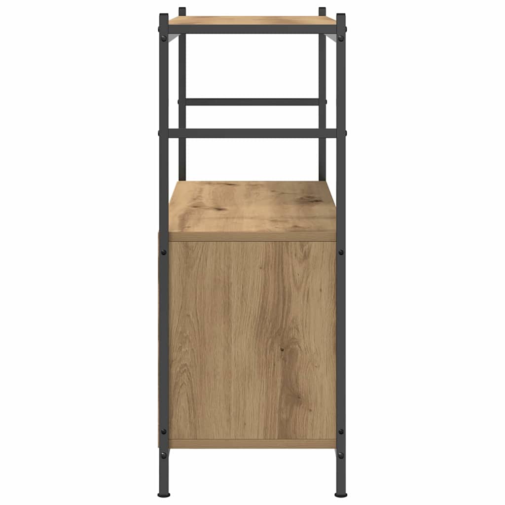 Regal Eiche handwerklich 80 x 30 x 78.5 cm Holzwerkstoff