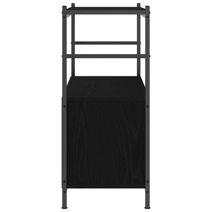 Regal Schwarze Eiche 80 x 30 x 78.5 cm Holzwerkstoff