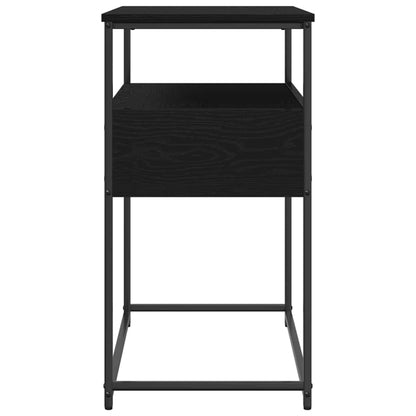 Konsolentisch mit Schubladen Schwarze Eiche 75 x 40 x 75 cm