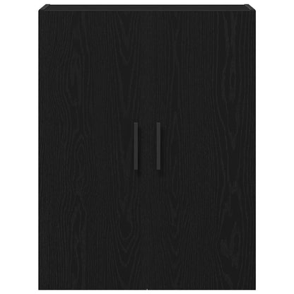 Wandmontierter Schrank Schwarze Eiche 69.5 x 34 x 90 cm