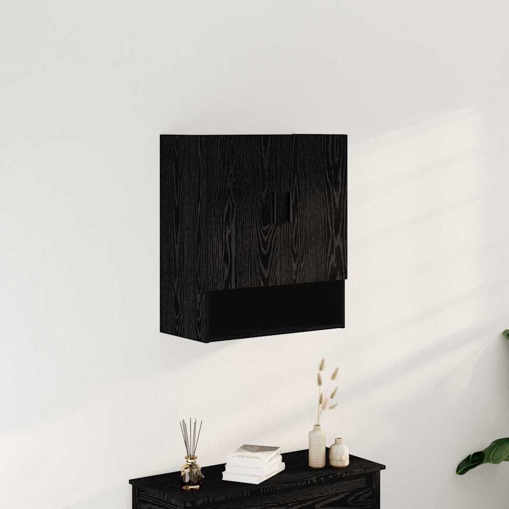 Wandschrank Schwarze Eiche 60 x 31 x 70 cm Holzwerkstoff