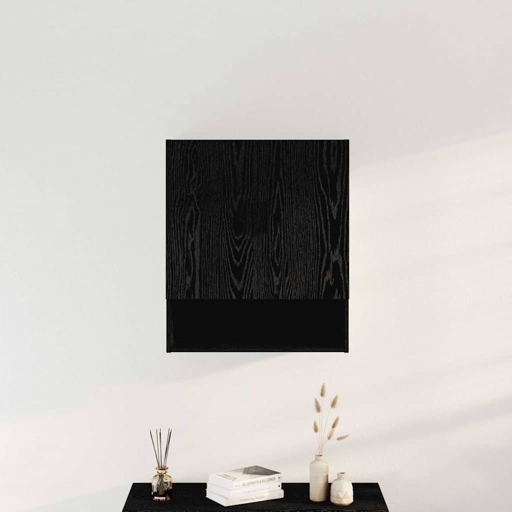 Wandschrank Schwarze Eiche 60 x 31 x 70 cm Holzwerkstoff