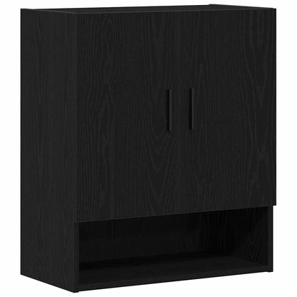 Wandschrank Schwarze Eiche 60 x 31 x 70 cm Holzwerkstoff