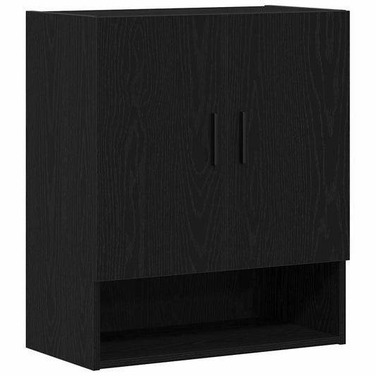 Wandschrank Schwarze Eiche 60 x 31 x 70 cm Holzwerkstoff