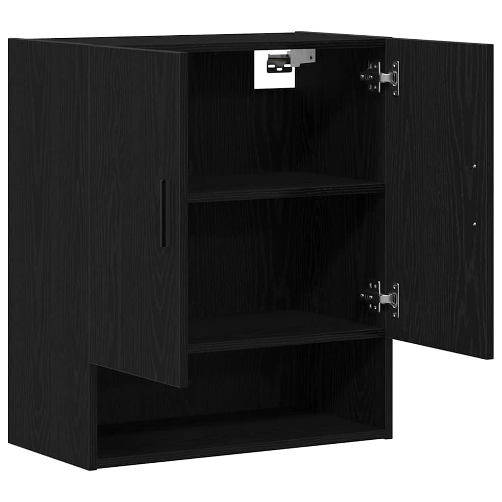 Wandschrank Schwarze Eiche 60 x 31 x 70 cm Holzwerkstoff