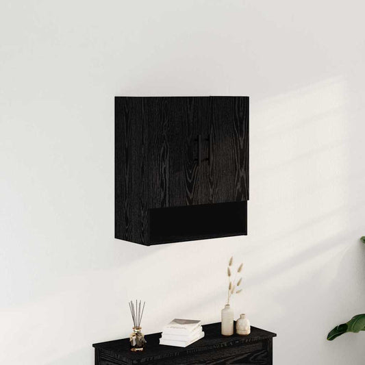Wandschrank Schwarze Eiche 60 x 31 x 70 cm Holzwerkstoff