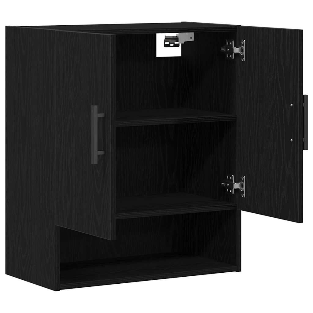 Wandschrank Schwarze Eiche 60 x 31 x 70 cm Holzwerkstoff