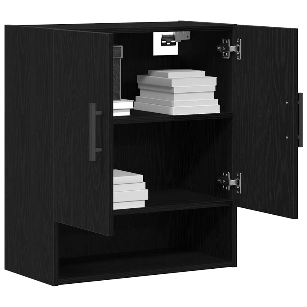 Wandschrank Schwarze Eiche 60 x 31 x 70 cm Holzwerkstoff