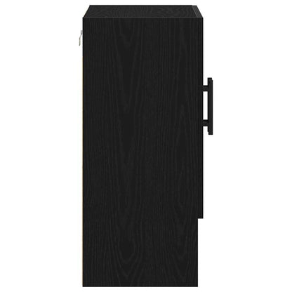Wandschrank Schwarze Eiche 60 x 31 x 70 cm Holzwerkstoff