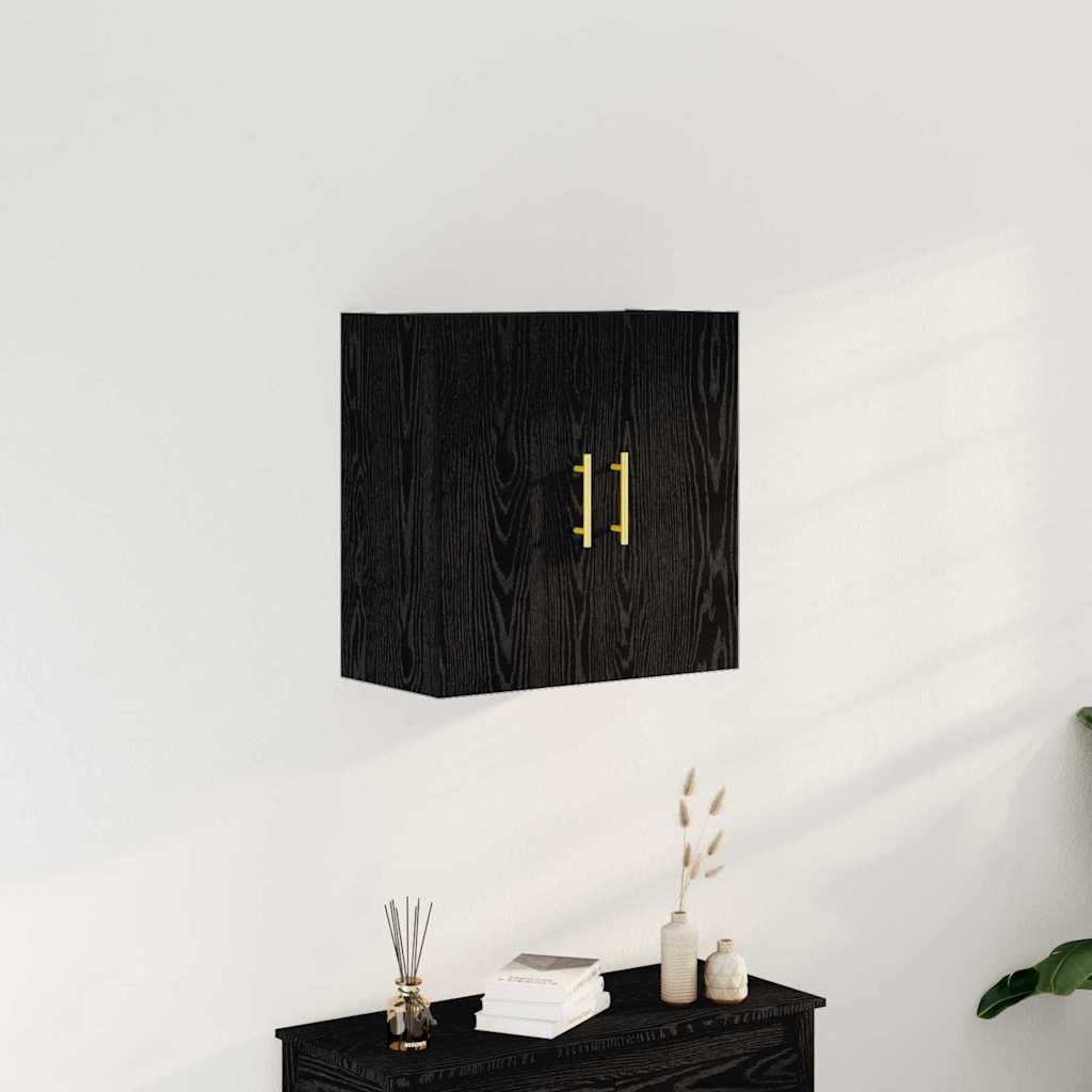 Wandschrank Schwarze Eiche 60 x 31 x 70 cm Holzwerkstoff