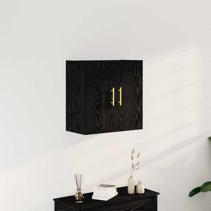 Wandschrank Schwarze Eiche 60 x 31 x 70 cm Holzwerkstoff