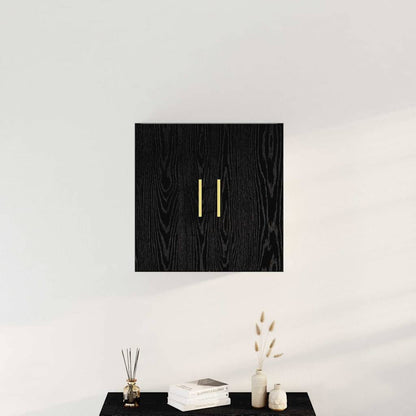 Wandschrank Schwarze Eiche 60 x 31 x 70 cm Holzwerkstoff