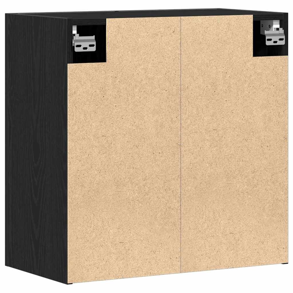 Wandschrank Schwarze Eiche 60 x 31 x 70 cm Holzwerkstoff