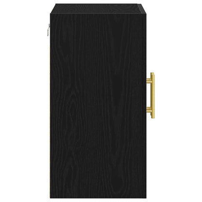 Wandschrank Schwarze Eiche 60 x 31 x 70 cm Holzwerkstoff