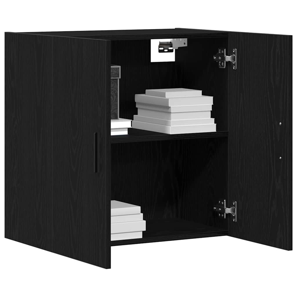 Wandschrank Schwarze Eiche 60 x 31 x 60 cm Holzwerkstoff