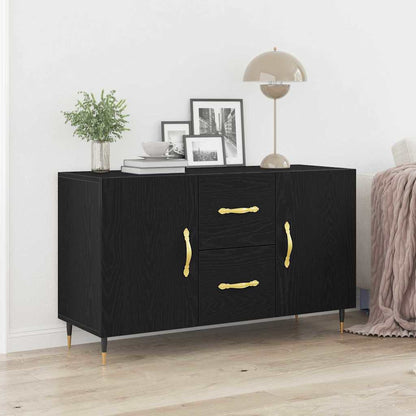 Sideboard Schwarze Eiche 100 x 36 x 60 cm Holzwerkstoff