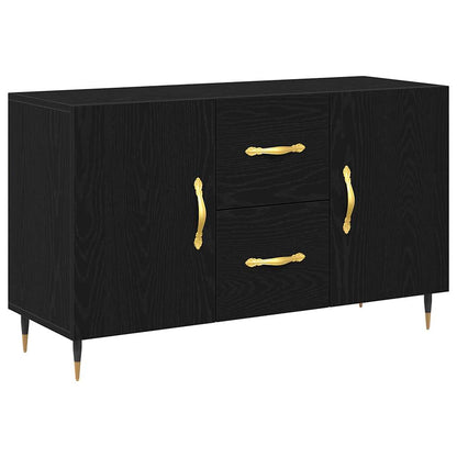 Sideboard Schwarze Eiche 100 x 36 x 60 cm Holzwerkstoff