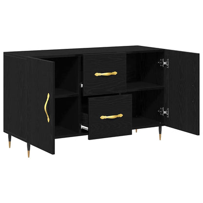 Sideboard Schwarze Eiche 100 x 36 x 60 cm Holzwerkstoff