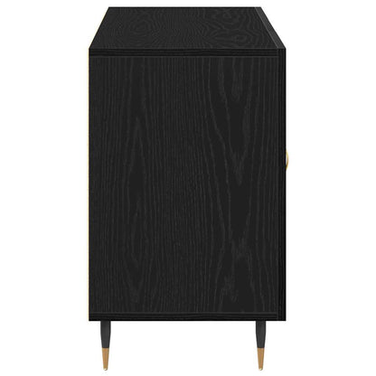 Sideboard Schwarze Eiche 100 x 36 x 60 cm Holzwerkstoff