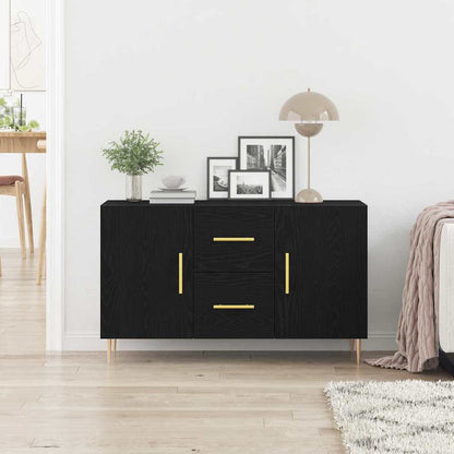 Sideboard Schwarze Eiche 100 x 36 x 60 cm Holzwerkstoff
