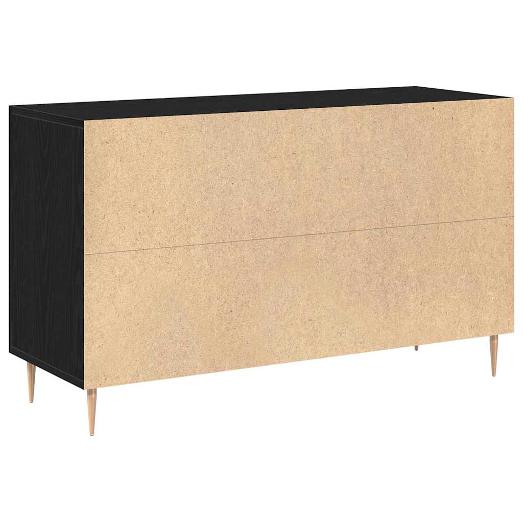 Sideboard Schwarze Eiche 100 x 36 x 60 cm Holzwerkstoff
