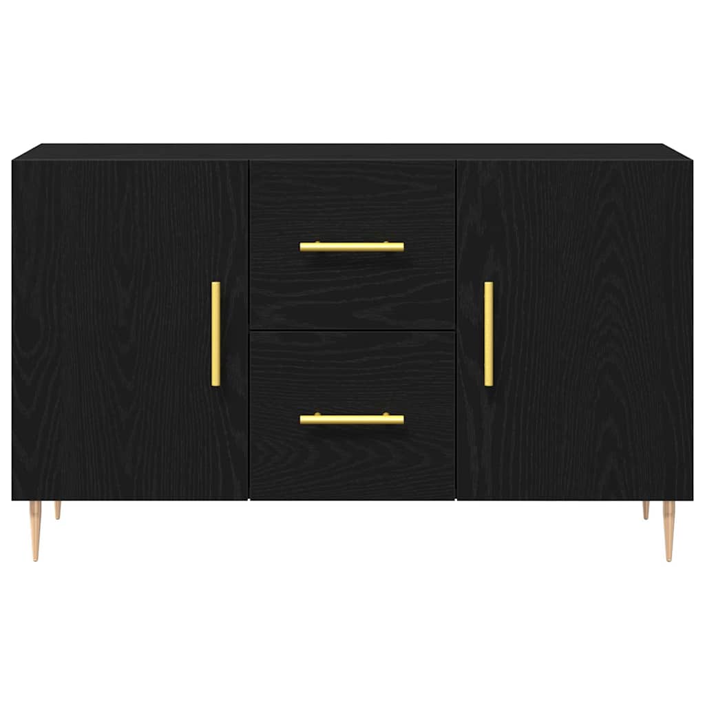 Sideboard Schwarze Eiche 100 x 36 x 60 cm Holzwerkstoff