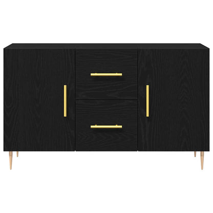 Sideboard Schwarze Eiche 100 x 36 x 60 cm Holzwerkstoff