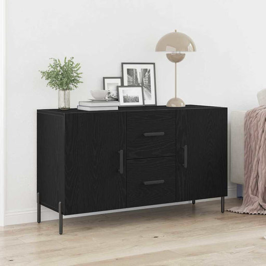 Sideboard Schwarze Eiche 100 x 36 x 60 cm Holzwerkstoff
