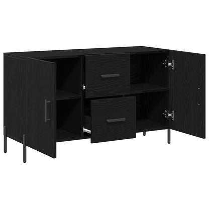 Sideboard Schwarze Eiche 100 x 36 x 60 cm Holzwerkstoff