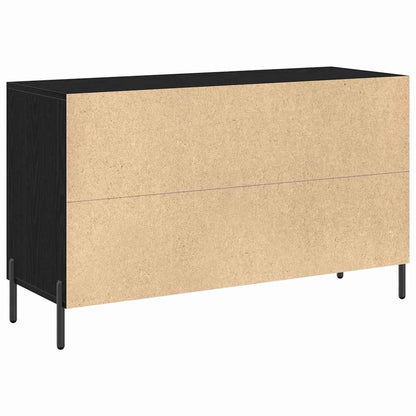 Sideboard Schwarze Eiche 100 x 36 x 60 cm Holzwerkstoff