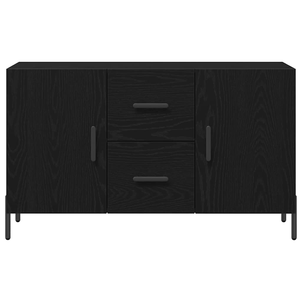 Sideboard Schwarze Eiche 100 x 36 x 60 cm Holzwerkstoff