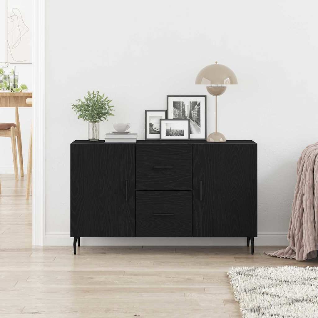 Sideboard Schwarze Eiche 100 x 36 x 60 cm Holzwerkstoff