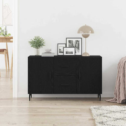 Sideboard Schwarze Eiche 100 x 36 x 60 cm Holzwerkstoff