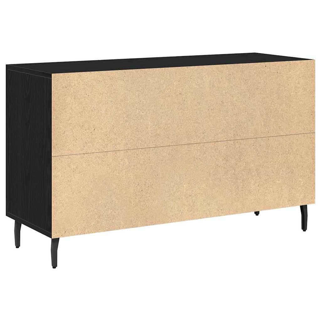 Sideboard Schwarze Eiche 100 x 36 x 60 cm Holzwerkstoff