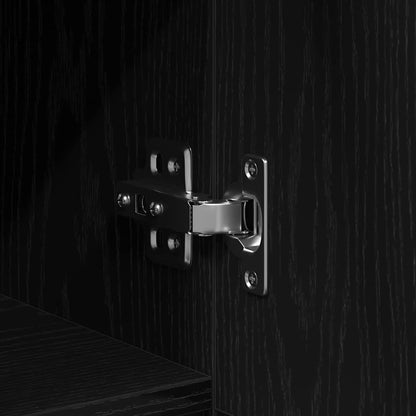 Sideboard Schwarze Eiche 100 x 36 x 60 cm Holzwerkstoff