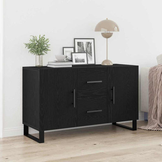 Sideboard Schwarze Eiche 100 x 36 x 60 cm Holzwerkstoff
