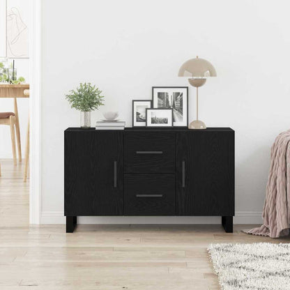 Sideboard Schwarze Eiche 100 x 36 x 60 cm Holzwerkstoff