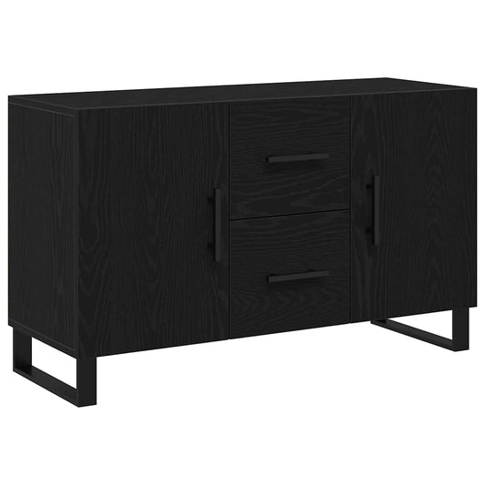 Sideboard Schwarze Eiche 100 x 36 x 60 cm Holzwerkstoff