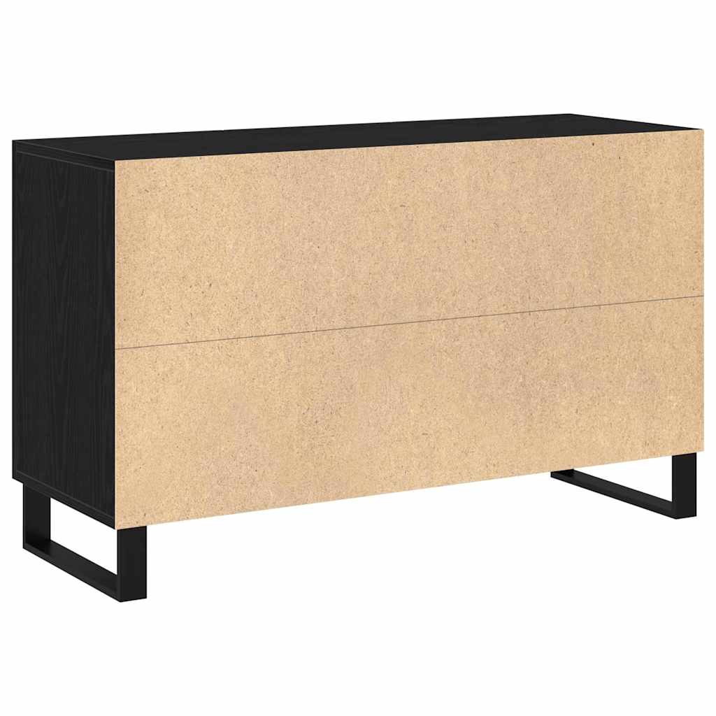 Sideboard Schwarze Eiche 100 x 36 x 60 cm Holzwerkstoff