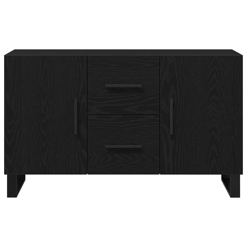 Sideboard Schwarze Eiche 100 x 36 x 60 cm Holzwerkstoff