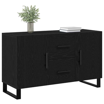 Sideboard Schwarze Eiche 100 x 36 x 60 cm Holzwerkstoff