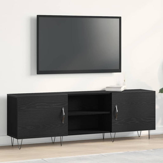 TV-Schränk Schwarze Eiche 150 x 30 x 50 cm Holzwerkstoff