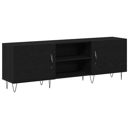 TV-Schränk Schwarze Eiche 150 x 30 x 50 cm Holzwerkstoff