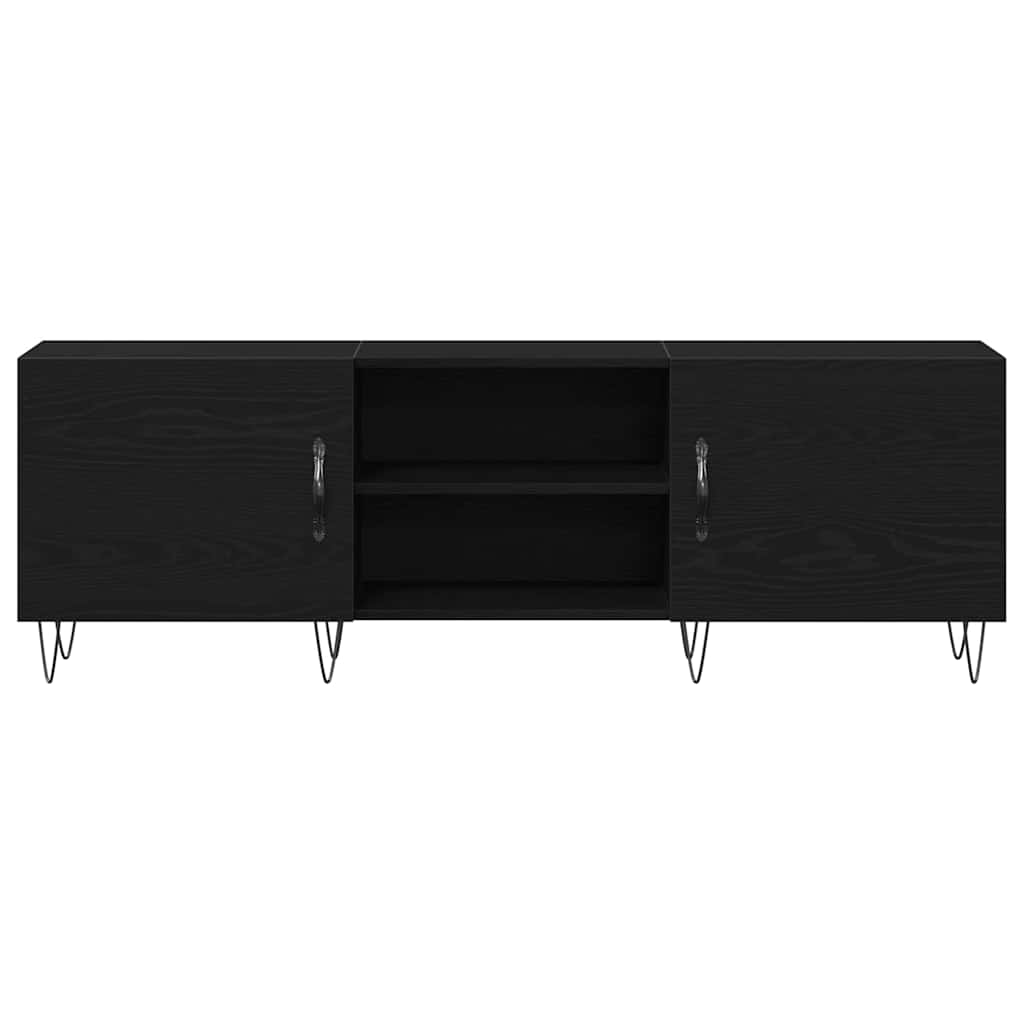 TV-Schränk Schwarze Eiche 150 x 30 x 50 cm Holzwerkstoff