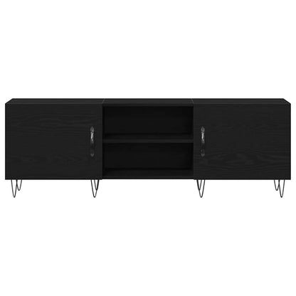 TV-Schränk Schwarze Eiche 150 x 30 x 50 cm Holzwerkstoff